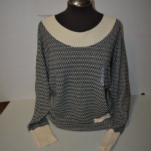 Old Navy Black & White Sweater Size XXL NWT